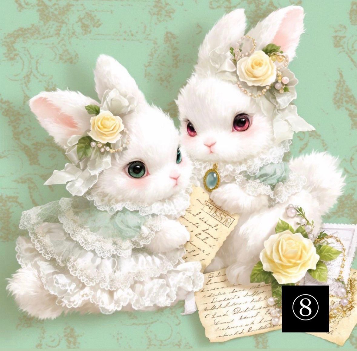 hina009様 オーダーページ うさちゃん ハンカチ - メルカリ