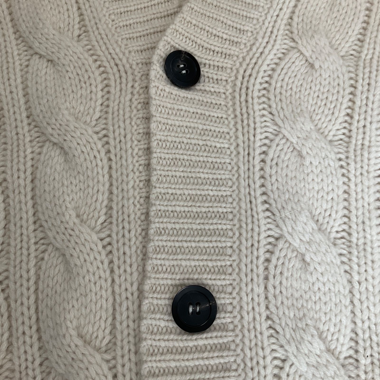 美品✨タグ有り BLAMINK カシミヤ ニット ベスト サイズ38 ベージュ