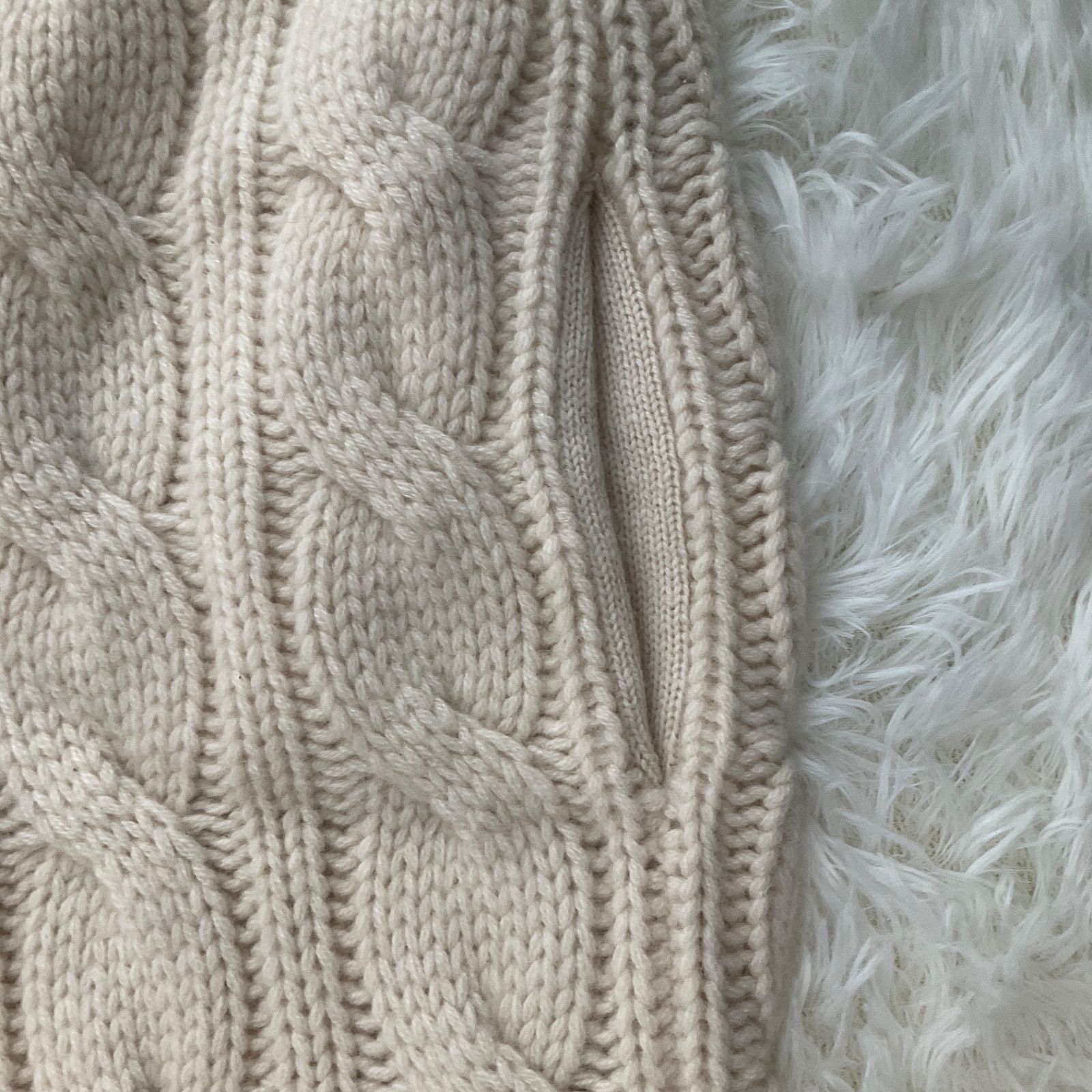 美品✨タグ有り BLAMINK カシミヤ ニット ベスト サイズ38 ベージュ