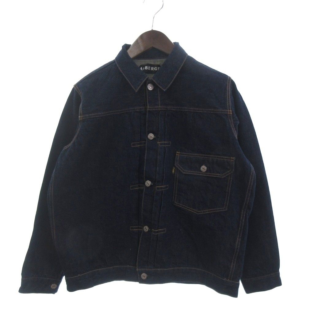 オーベルジュ AUBERGE BIO デニムジャケット Gジャン コットン