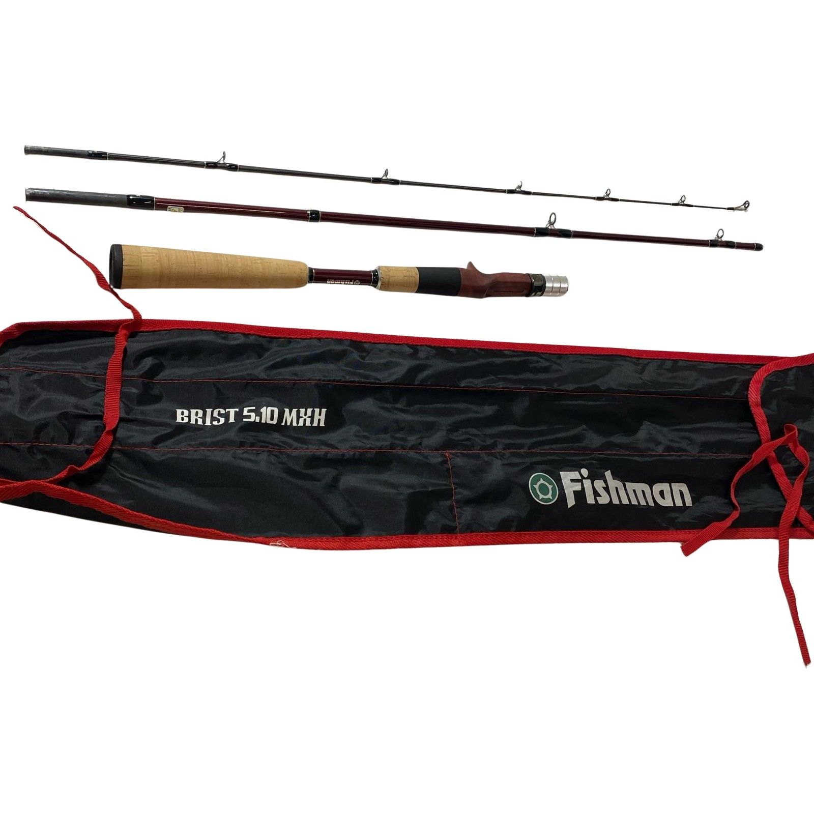 ΨΨFishman フィッシュマン トラウトロッド ブリスト5.10MXH キズ有 袋 
