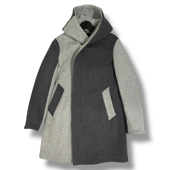 美品 LEON掲載 1PIU1UGUALE3 CRAZY WRAP COAT クレイジー ウール