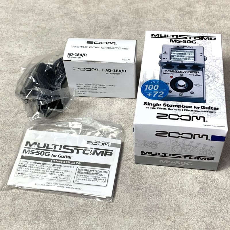 加古川店】【楽器】 中古 ZOOM | ズーム エフェクター MS-50G マルチ
