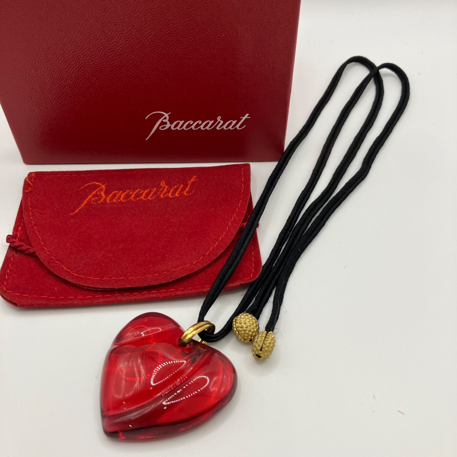 402 Baccarat バカラ ネックレス ペンダント チョーカー レディース 