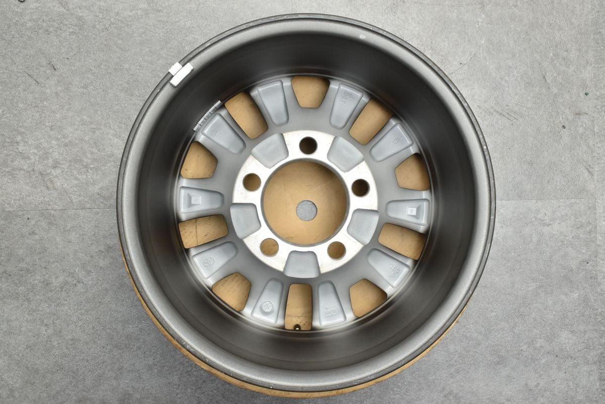 新車外し再再販ランドクルーザー 70純正16in 7J ±0 PCD150 5本 新車外し 美品】トヨタ 再再販 ランドクルーザー 70 純正 16in 7J ±0