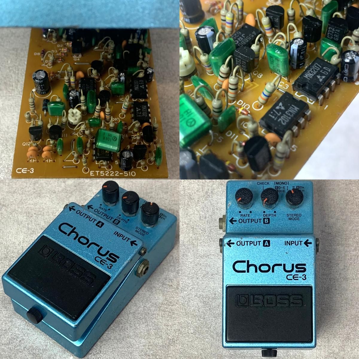 楽器・機材 【楽器】  BOSS | ボス エフェクター CE-3 Chorus ACA Japan CE-3 Chorus ACA Japan 【送料無料】ステレオアウトプットが可能なコーラス 【472】