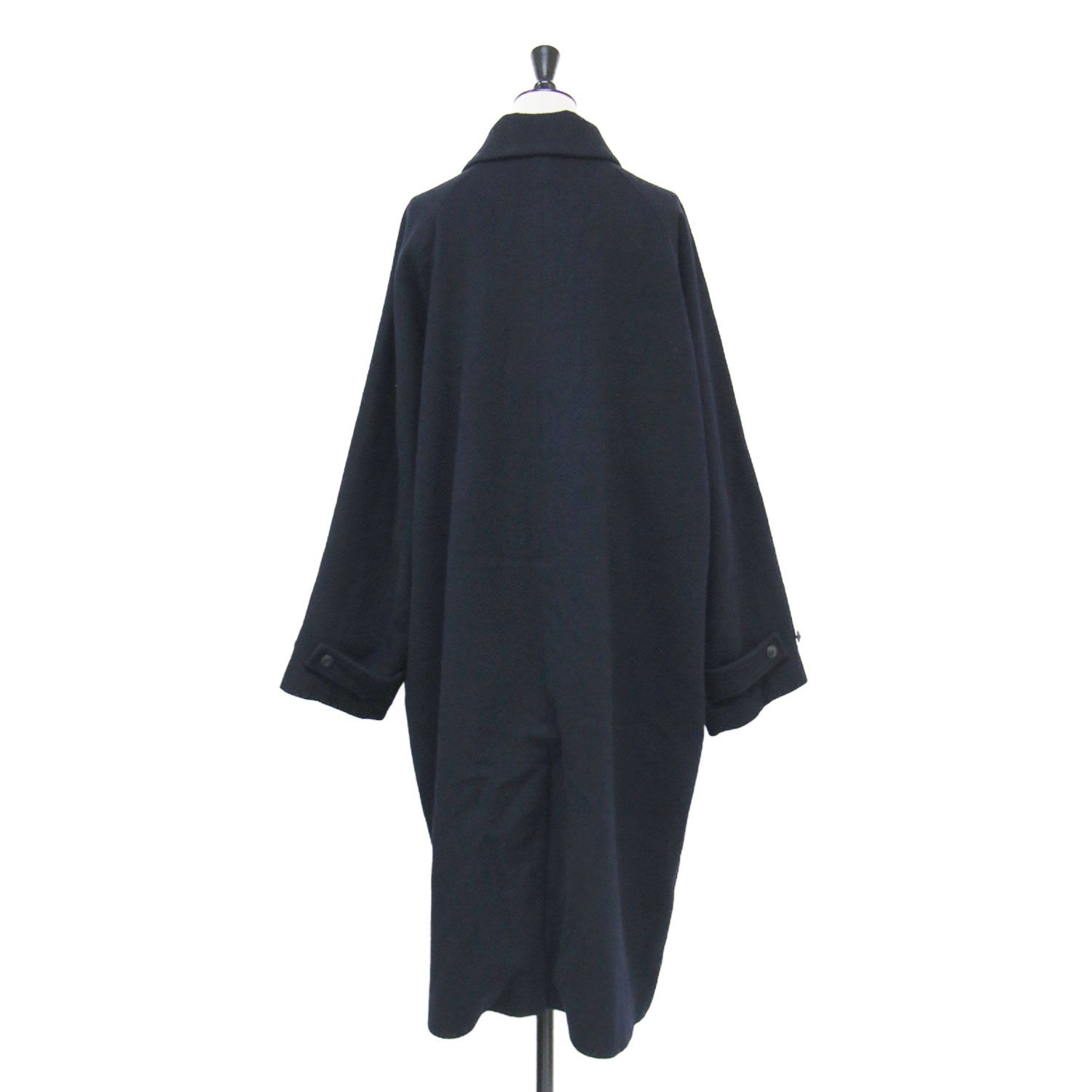 KAGURE かぐれ コート ネイビー 紺 サイズ:FREE | 25秋冬 ウール