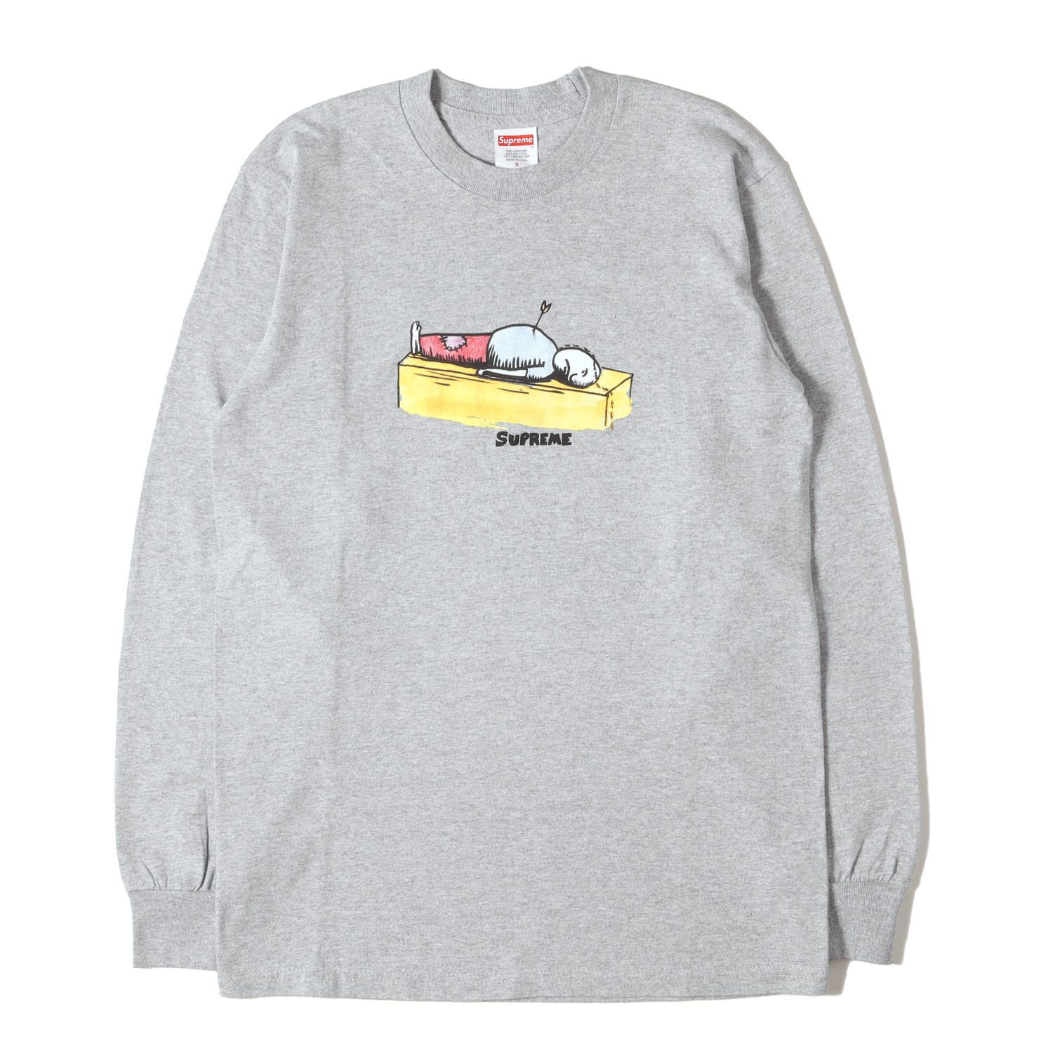 新品同様】Supreme シュプリーム Tシャツ ヘザーグレー サイズ:S 