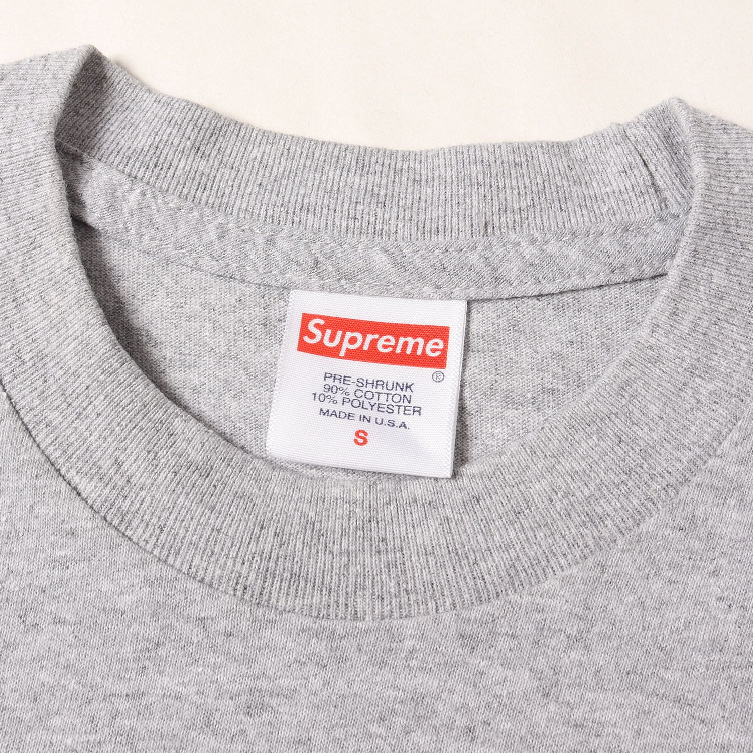 新品同様】Supreme シュプリーム Tシャツ ヘザーグレー サイズ:S 