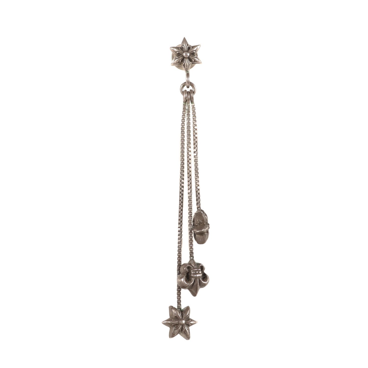 CHROME HEARTS クロムハーツ | ジョジョ V2 スター 3 チャーム ピアス 