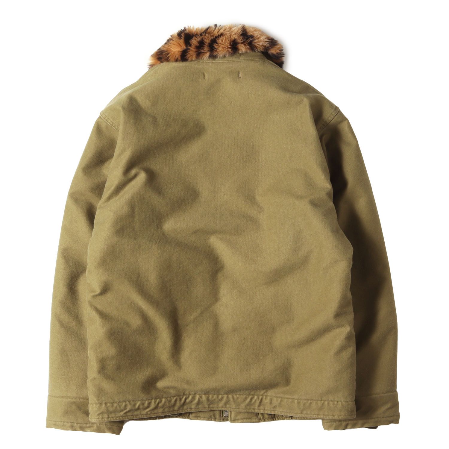 WACKO MARIA ジャケット カーキ サイズ:L | 21AW 裏地レオパード N-1