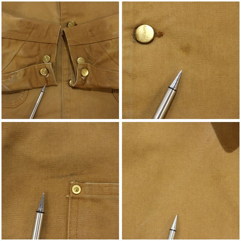 00s Carhartt 裏地ブランケット ミシガンチョアコート ダック