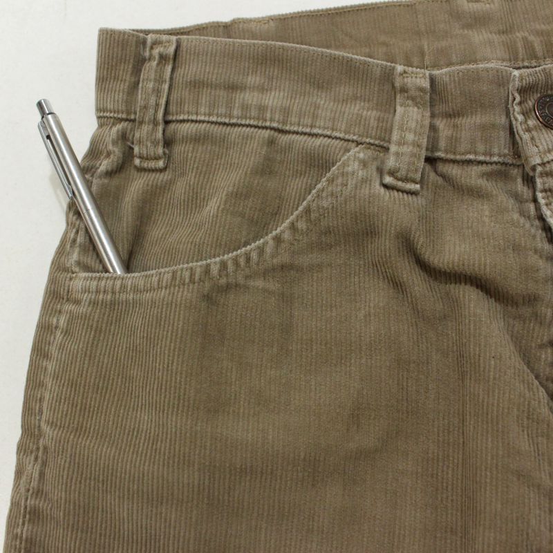 80s USA製 vintage Levi's 519 コーデュロイ パンツ メンズ 表記30×31