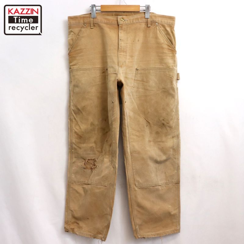 90s vintage Carhartt ダブルニー ダック ペインターパンツ メンズ XL~サイズ相当 ビッグサイズ オーバーサイズ