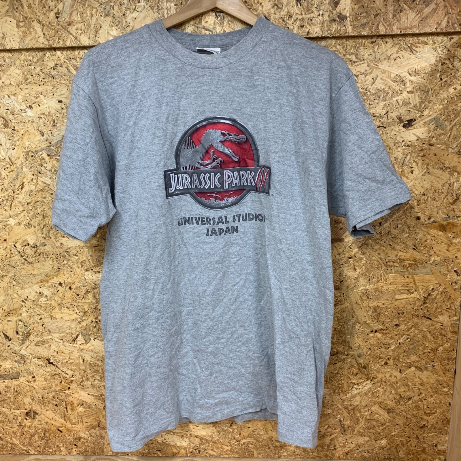 USJ T Shirt Jurassic Park 00s XL Grey Mens Clothing