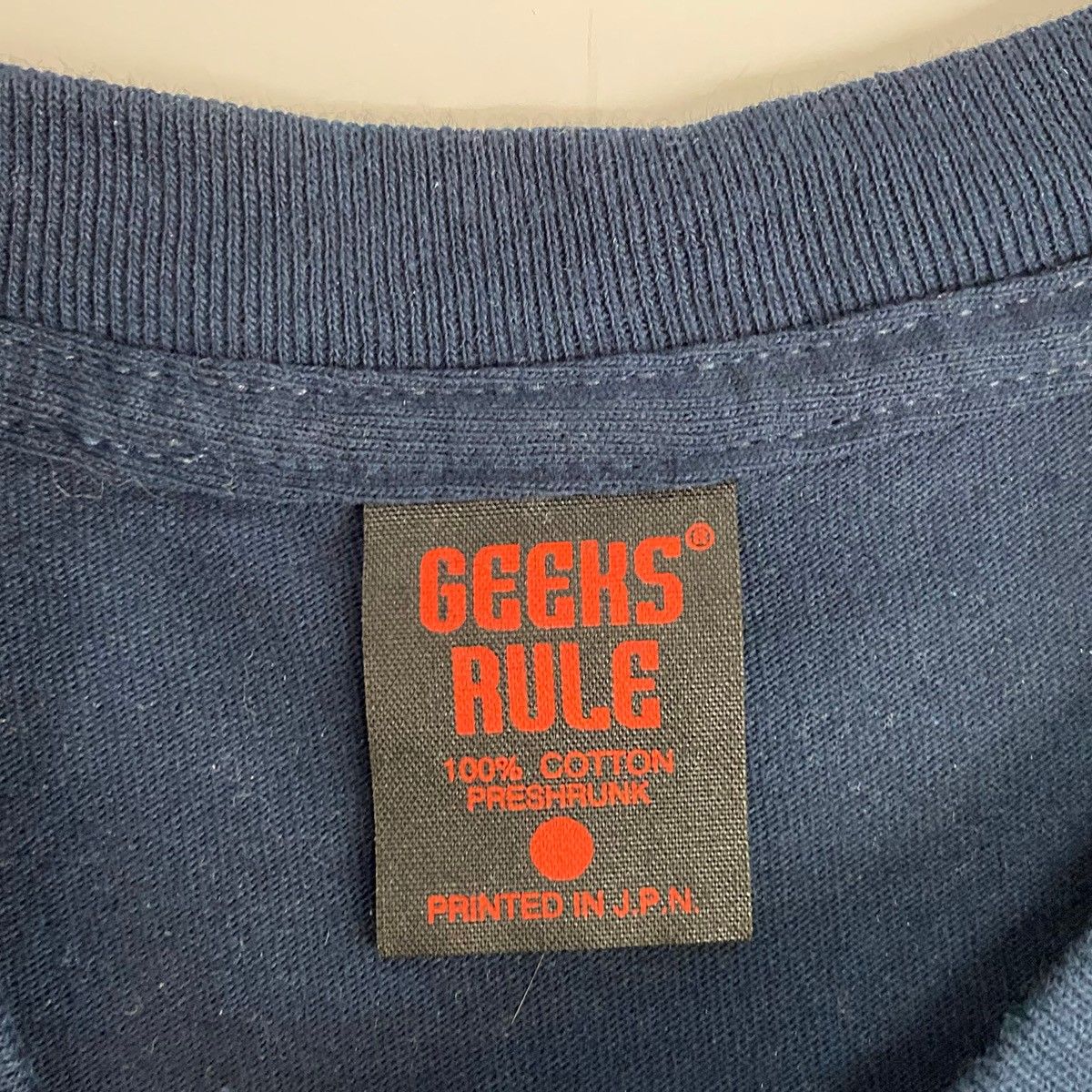 DAN ダンダダン DAN DA DAN GEEKS RULE SILKSCREEN PRINTING Tシャツ 