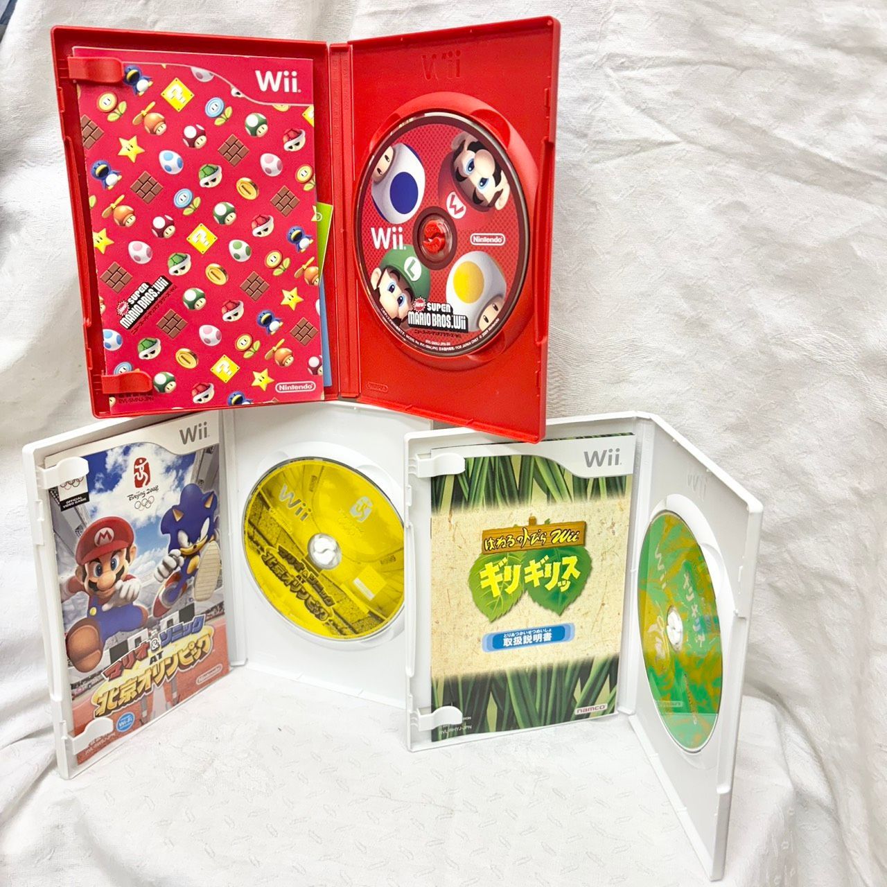 425 Wii ソフト 12本 まとめ売り マリオ ワンピース バイオハザード