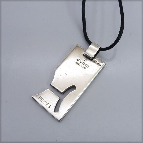 GUCCI 星座ネックレス　ペンダントトップ　魚座　蟹座 GUCCI / グッチ ◇星座 ネックレス 魚座 SILVER 925 【ネックレス