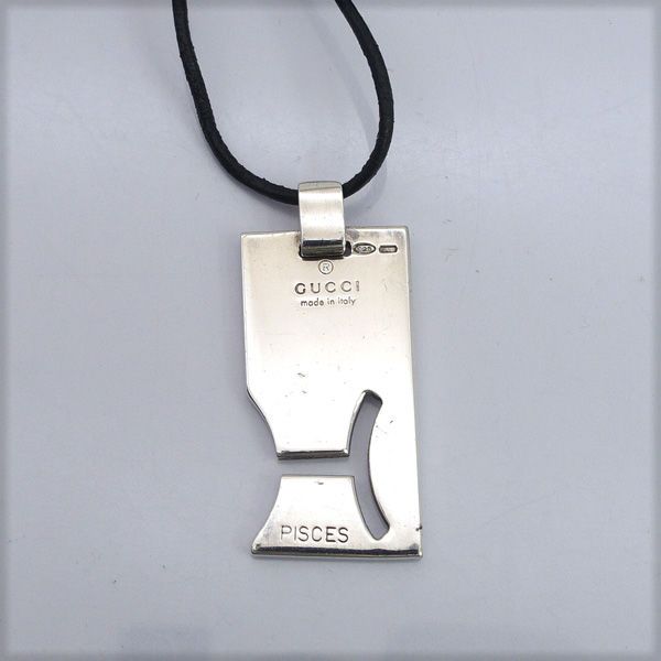 GUCCI 星座ネックレス　ペンダントトップ　魚座　蟹座 GUCCI / グッチ ◇星座 ネックレス 魚座 SILVER 925 【ネックレス