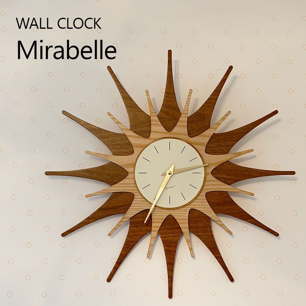 壁掛け時計 Mirabelle CL-3851 INTERFORM インターフォルム ミッド