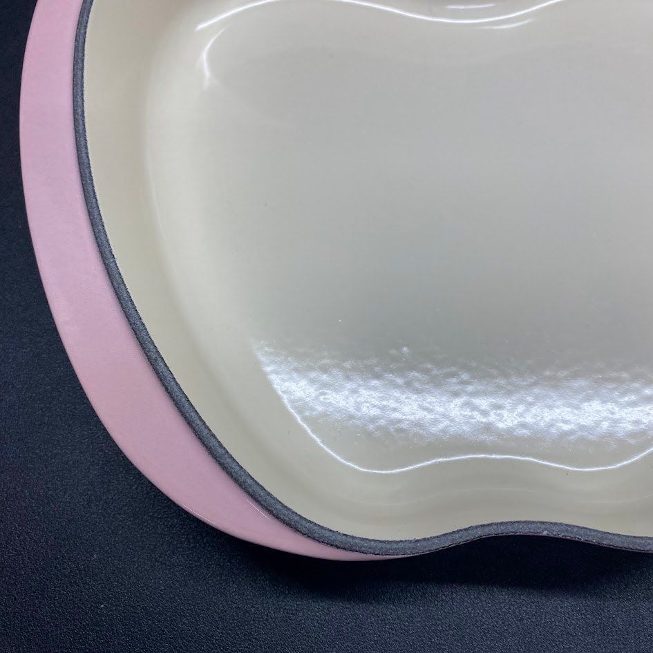 ルクルーゼ リンゴ型 タルト鍋 焼き菓子型 アップル パイディッシュ