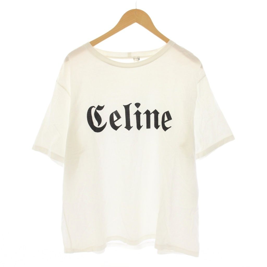 セリーヌ CELINE バイエディスリマン ゴシックロゴ Tシャツ 半袖
