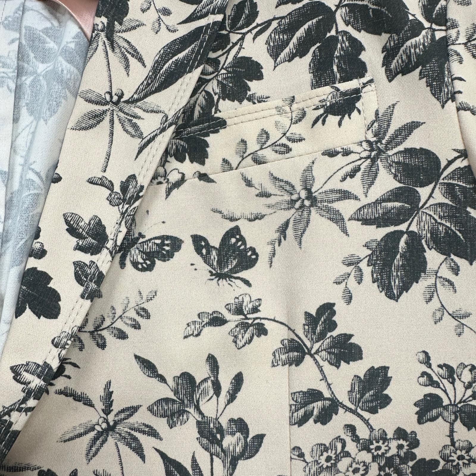 国内正規 GUCCI ボタニカル2Bテーラードジャケット 花柄 グッチ 772U70