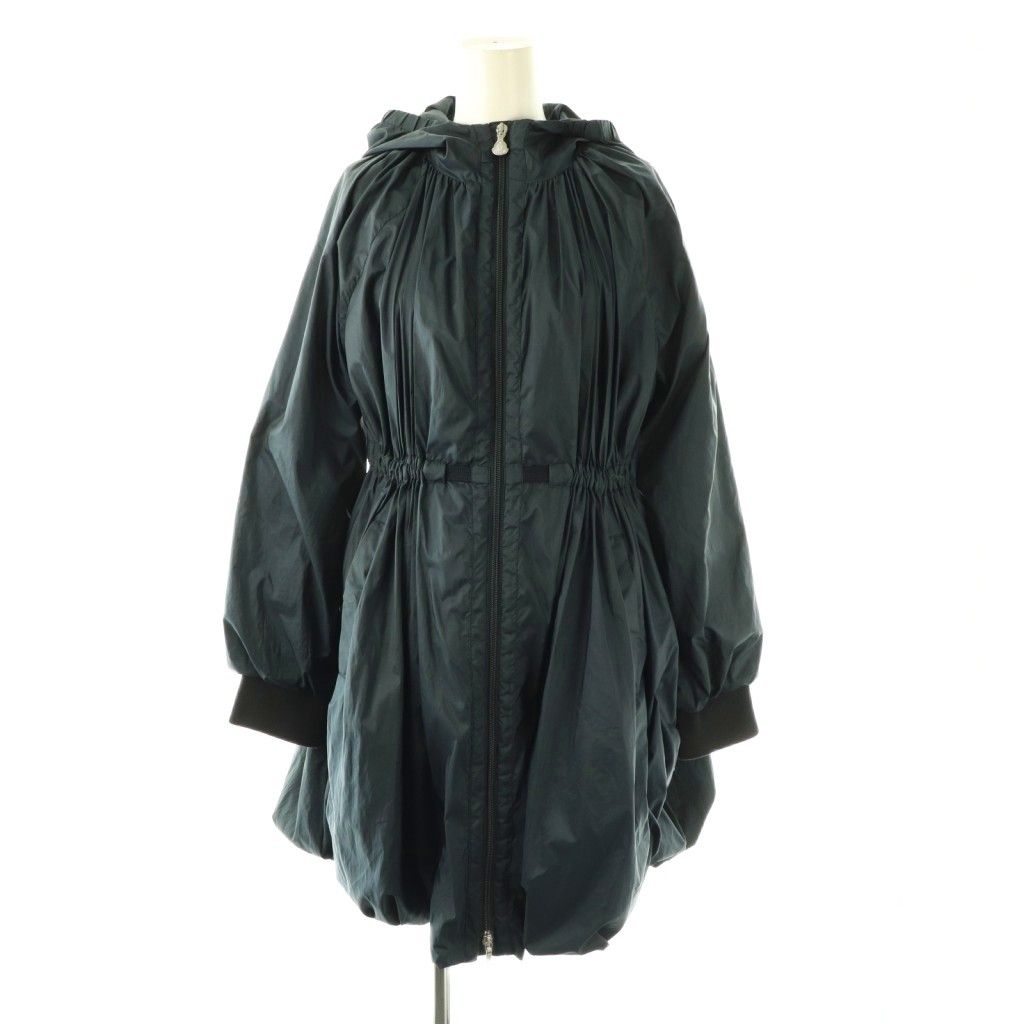 モンクレール MONCLER BERNE ナイロンスプリングコート ロング ジップ
