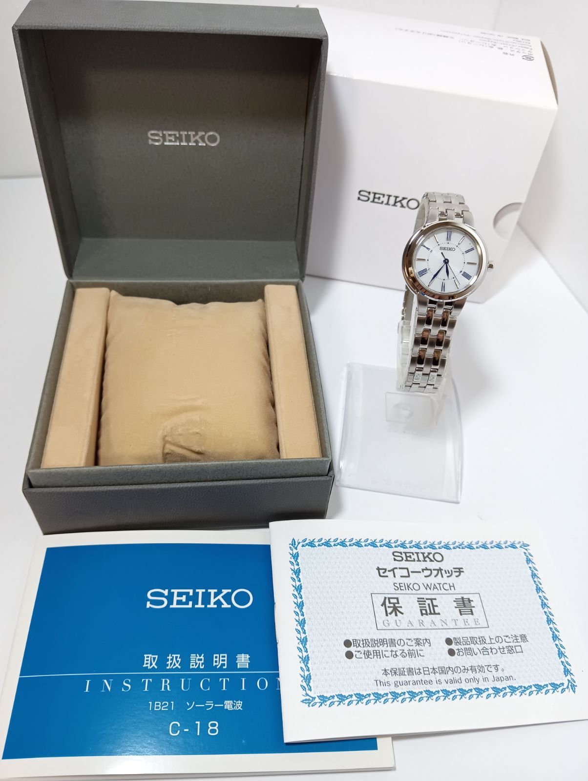 SEIKO セイコー 電波ソーラー 腕時計 セイコー セレクション SSDY031 
