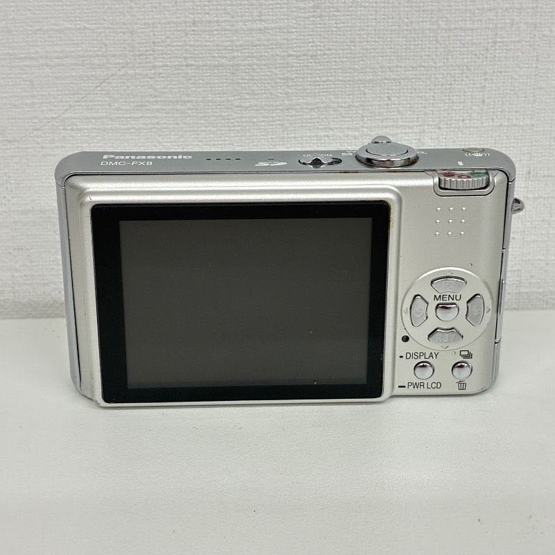 動作品】 Panasonic LUMIX DMC-FX8 Silver パナソニック ルミックス