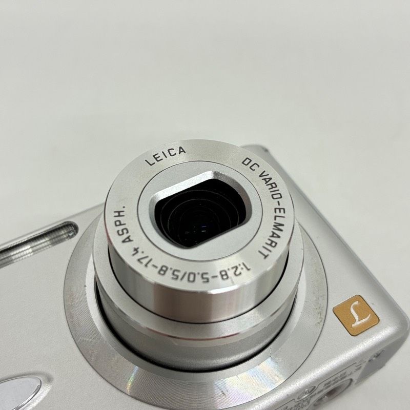 動作品】 Panasonic LUMIX DMC-FX8 Silver パナソニック ルミックス