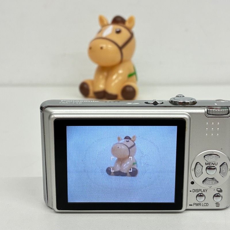 動作品】 Panasonic LUMIX DMC-FX8 Silver パナソニック ルミックス