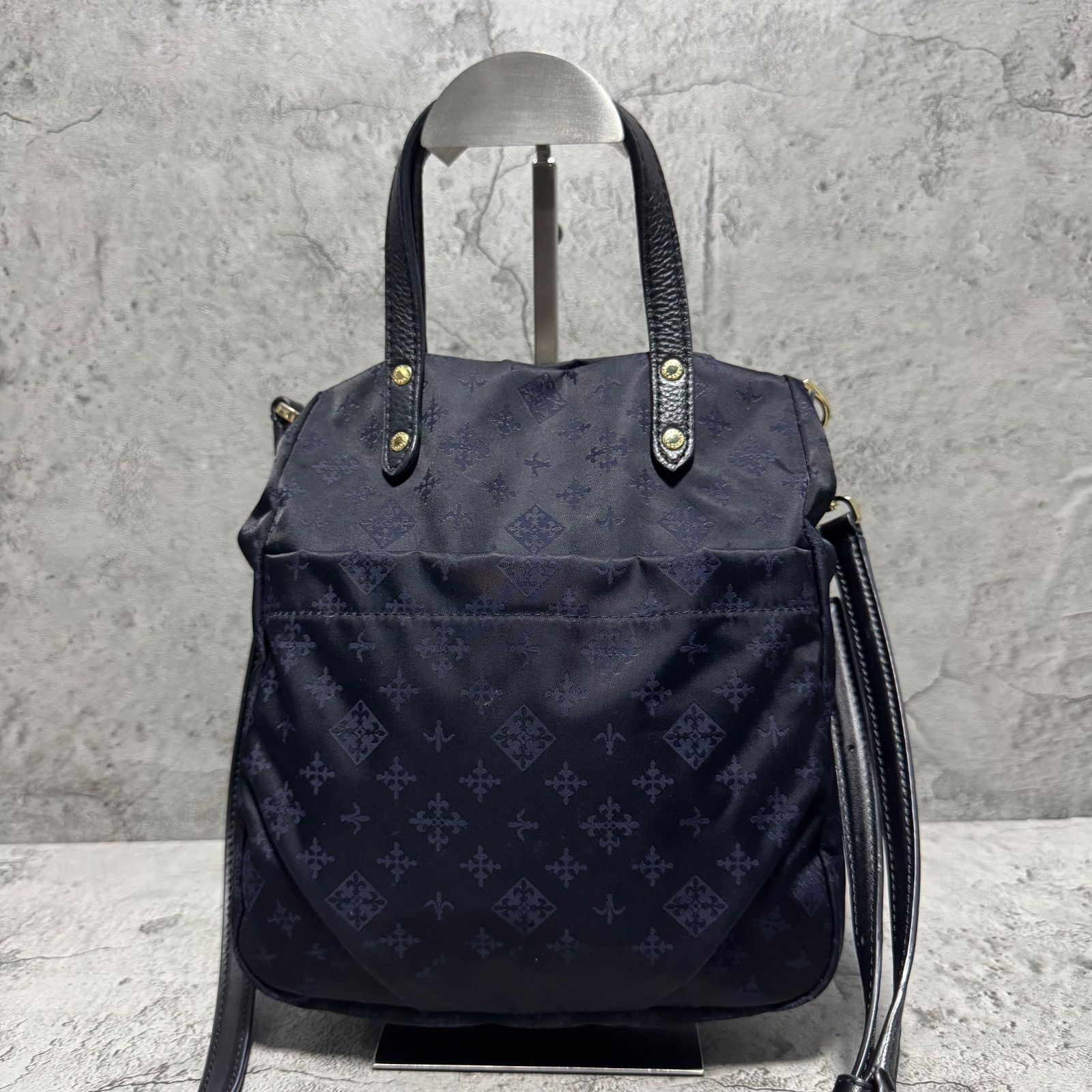 極美品 ラシット 2way 縦型 ショルダーバッグ ショルダーバッグに変更 