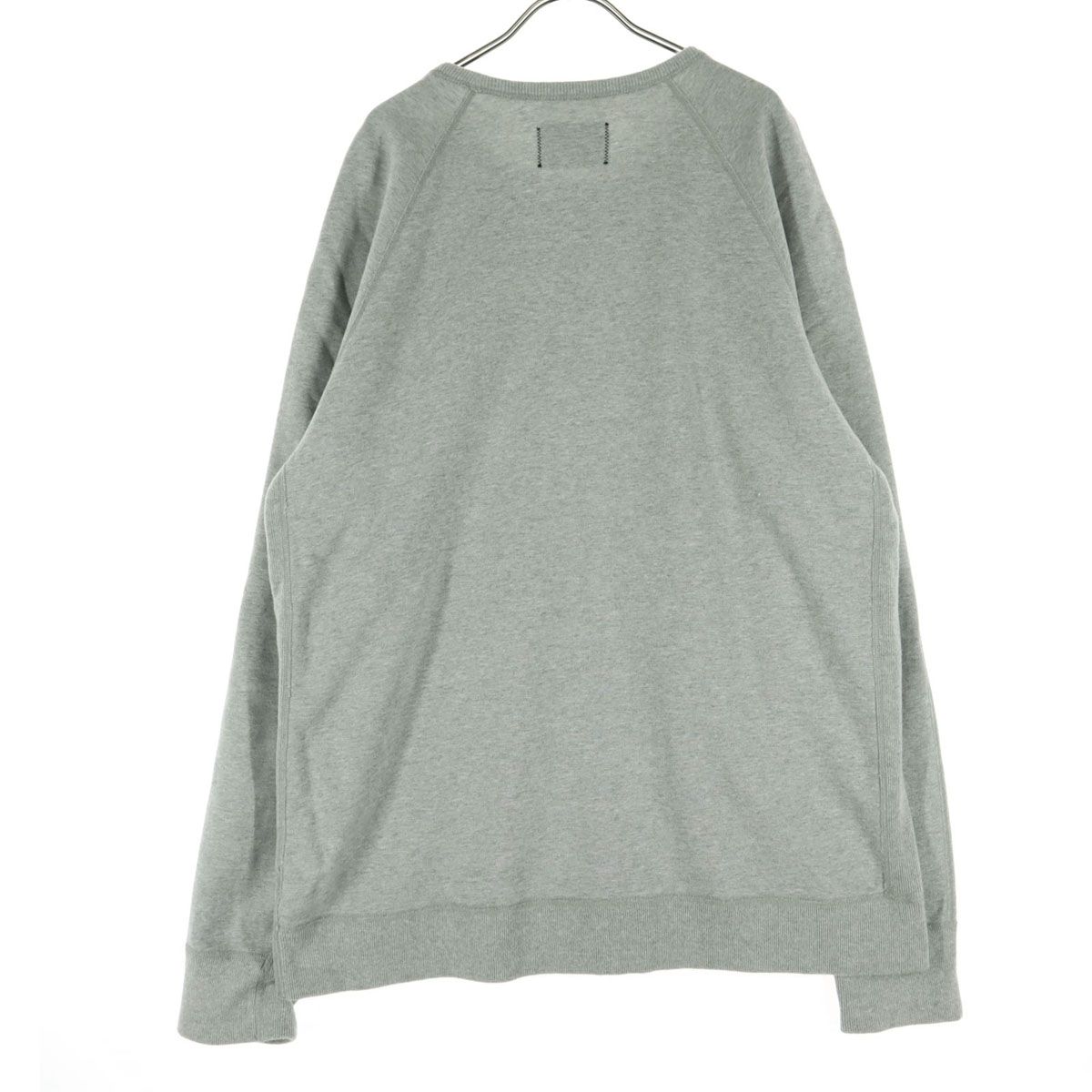 REIGNING CHAMP レイニングチャンプ 英字 長袖 トレーナー XL グレー 