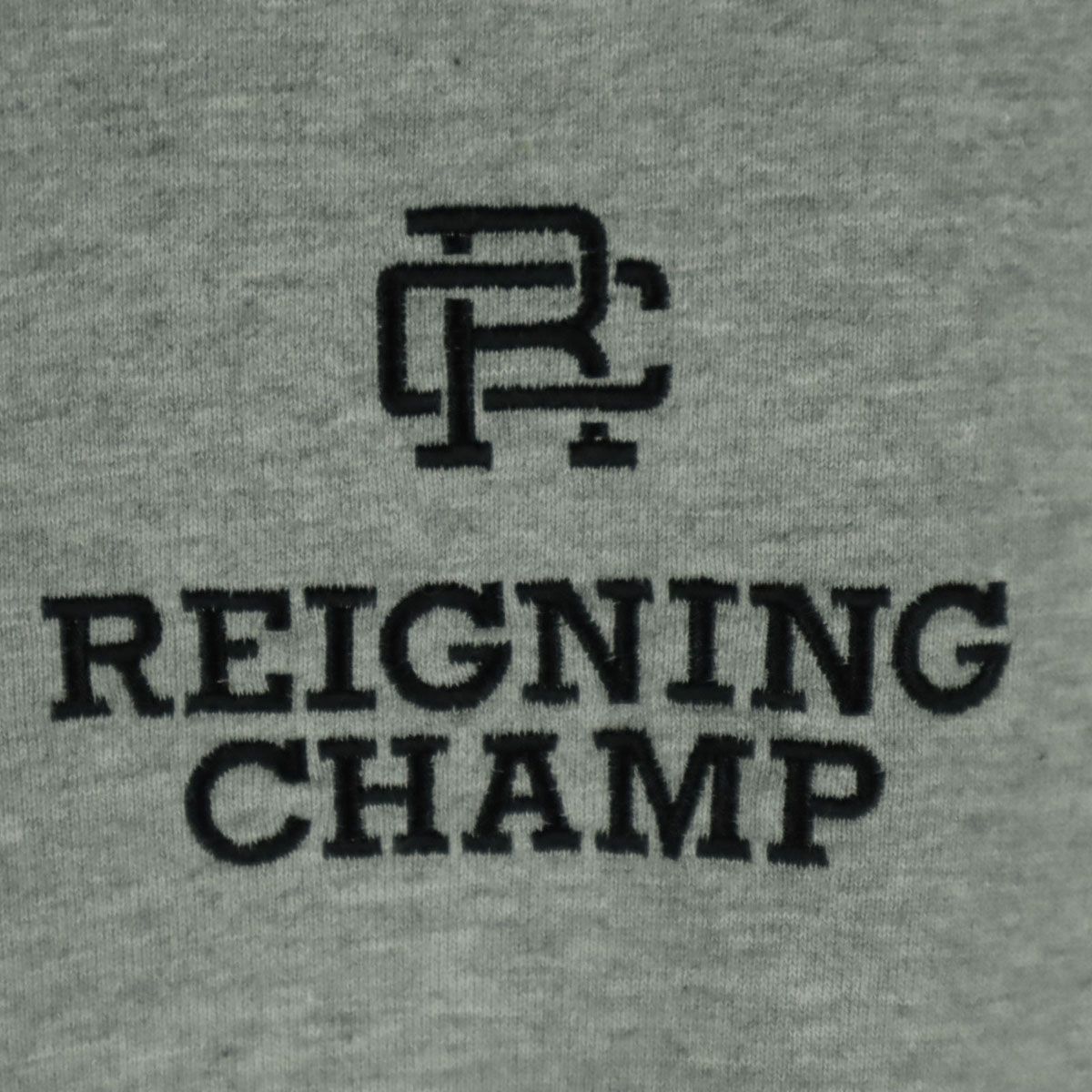 REIGNING CHAMP レイニングチャンプ 英字 長袖 トレーナー XL グレー 