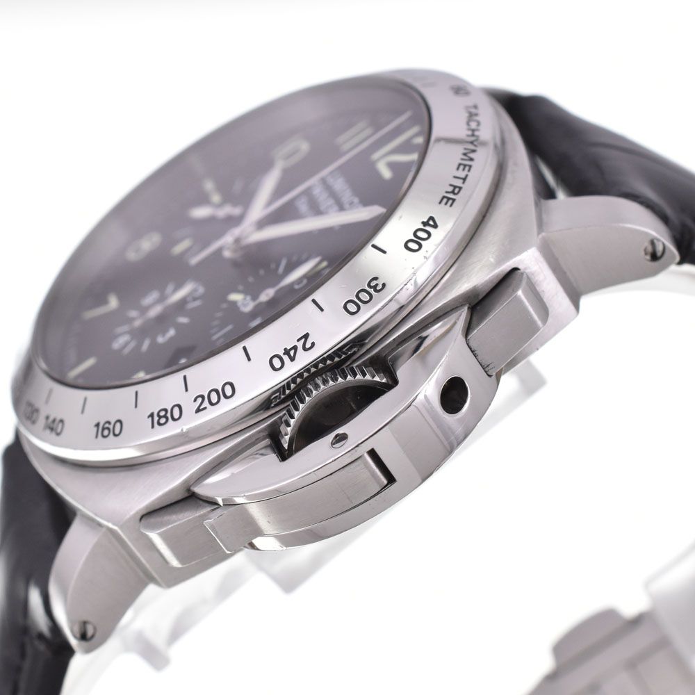 パネライ PANERAI PAM00196 ルミノール デイライト クロノグラフ デイト 自動巻き メンズ 良品 箱・保証書付き N#145649 ルミノール パネライ クロノ PANERAIパネライ『ルミノール スーパーコピー対策ニセモノ・パネライ撲滅企画 デイライト44mm