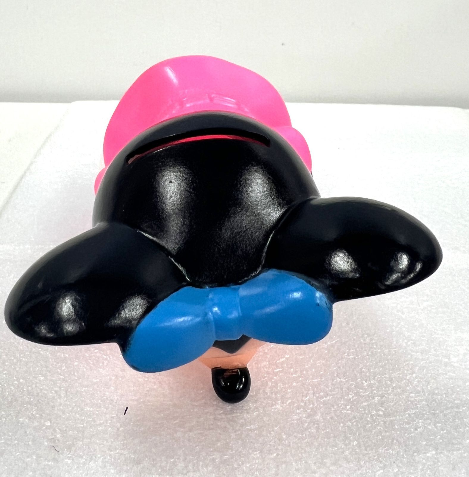 三菱銀行】 ディズニー ミニーマウス ソフビ製貯金箱 A【Disney