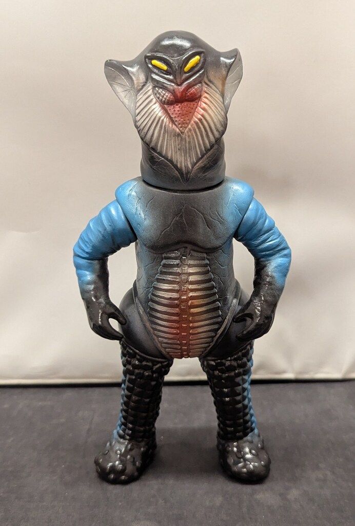ベアモデル オール怪獣コレクション メフィラス星人 二代目(黒成型/青