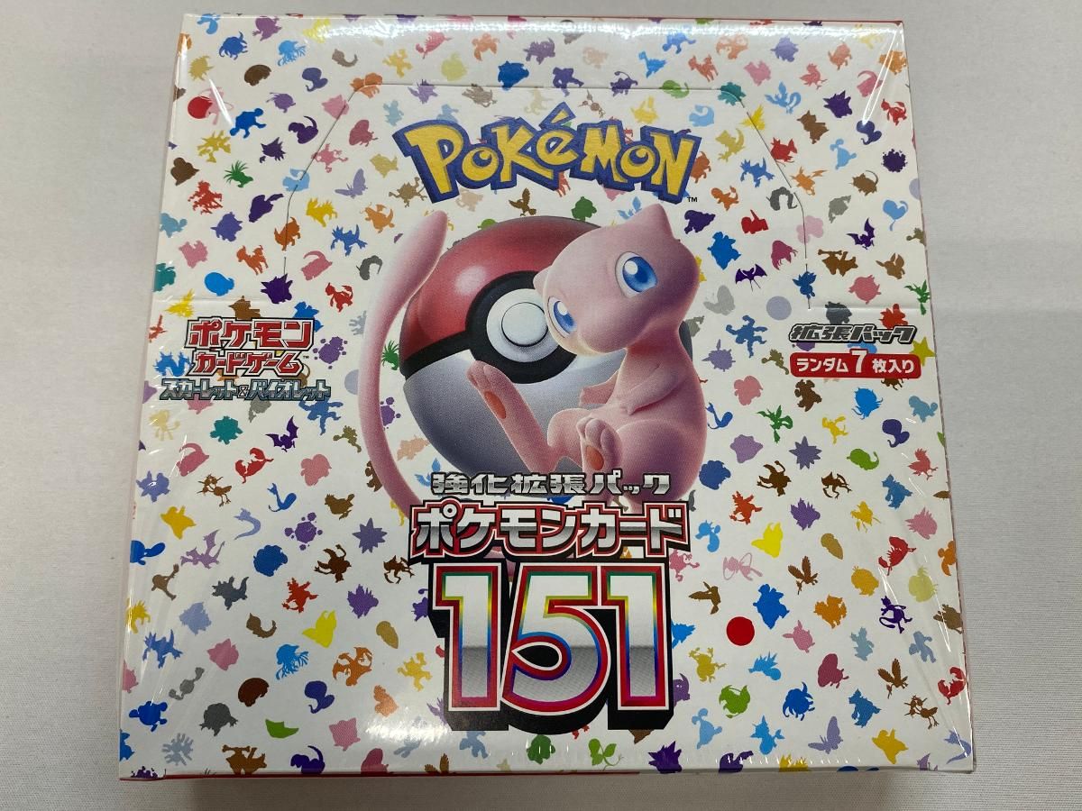 スカーレット&バイオレット 強化拡張パック 151(シュリンク未開封BOX 