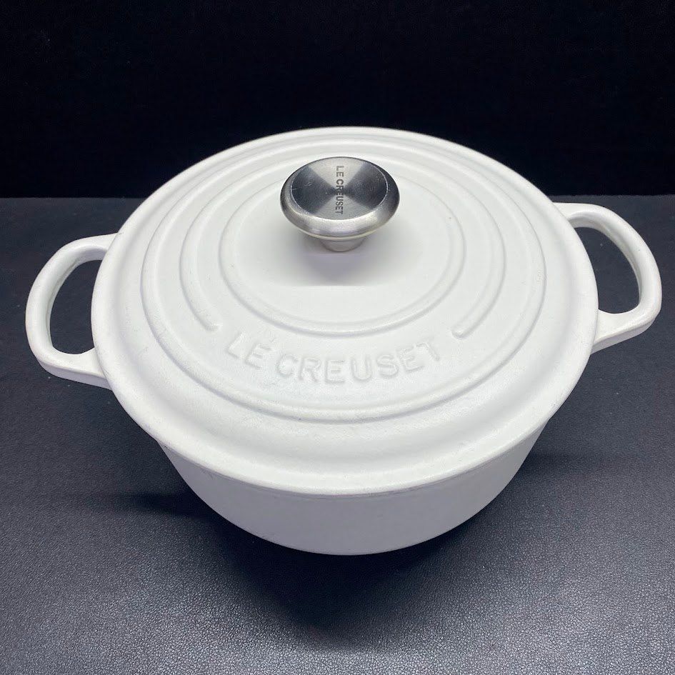 新品 ルクルーゼ ココット ダムール ホワイト Le Creuset ルクルーゼ