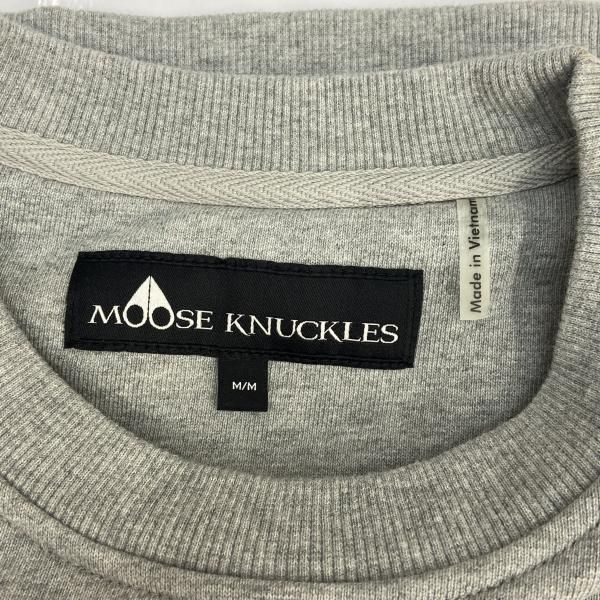 中古】moose knuckles スウェット グレー M[92] - メルカリ