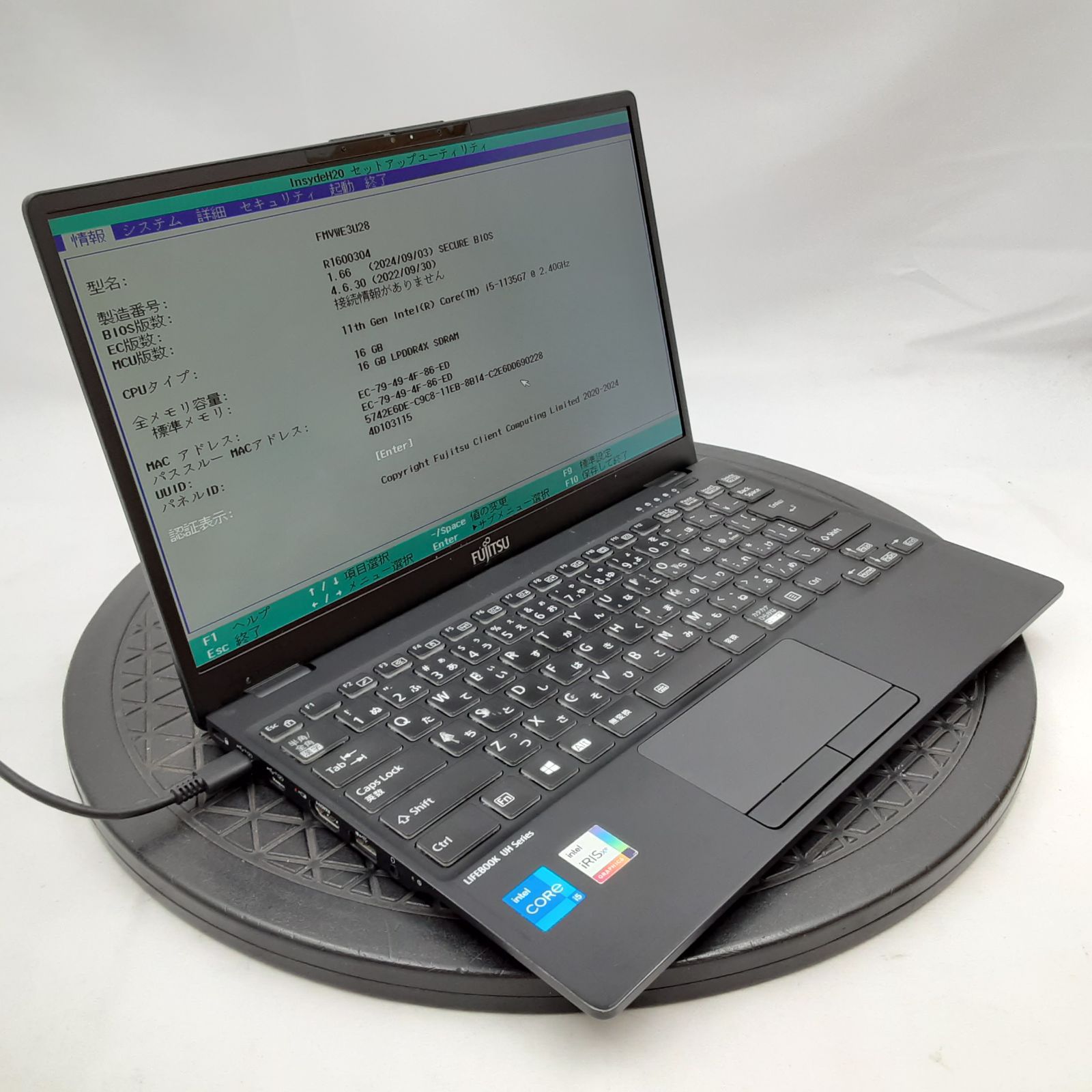 FUJITSU ノートパソコン LIFEBOOK WU2/E3 ジャンク ジャンク☆富士通 LIFEBOOK WU2/E3 i5 16GB OS無し - メルカリ