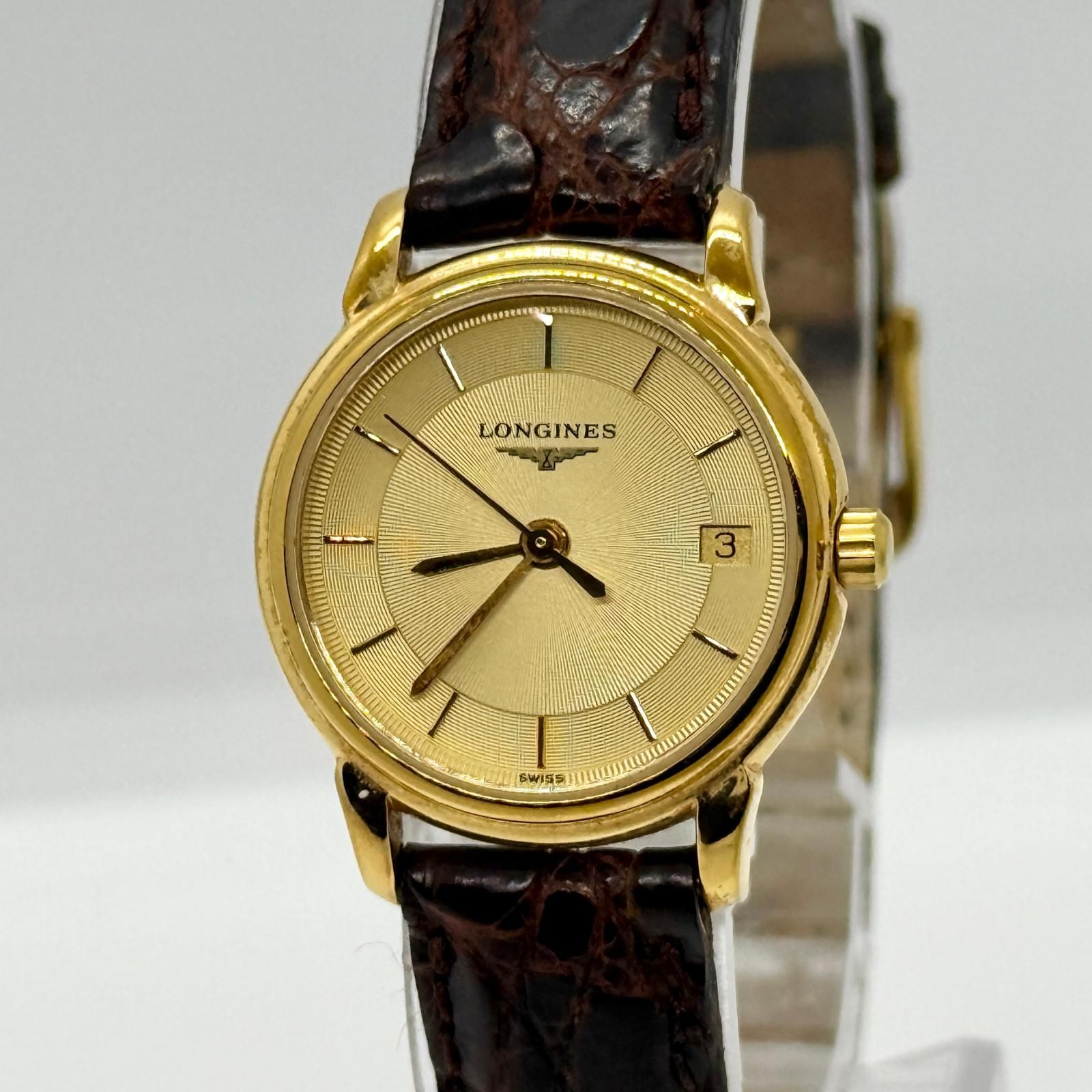 LONGINES ロンジン L4 177 2 ゴールド QZ レディース 腕時計 - メルカリ
