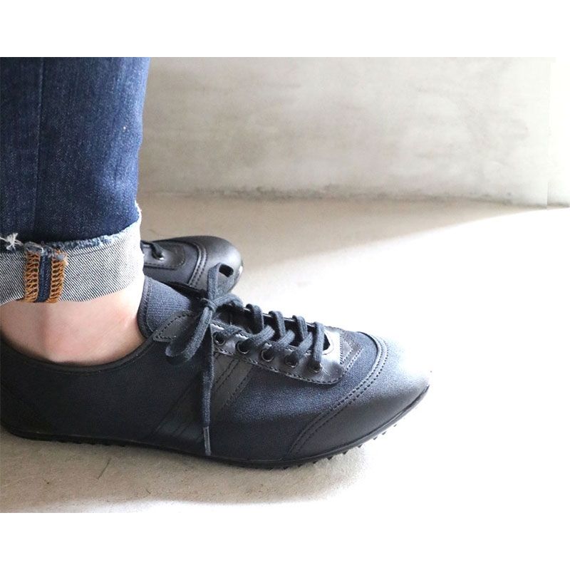 サイズ21.5cm、アサヒシューズ Asahi (男女兼用)アサヒ504 ブラック (KF37033)