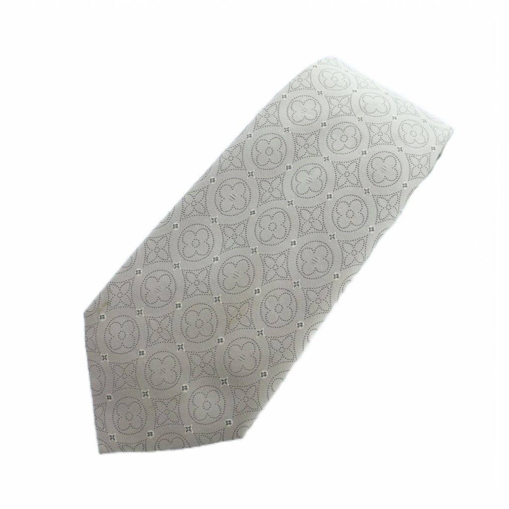 ルイヴィトン LOUIS VUITTON ネクタイ レギュラータイ 絹 シルク