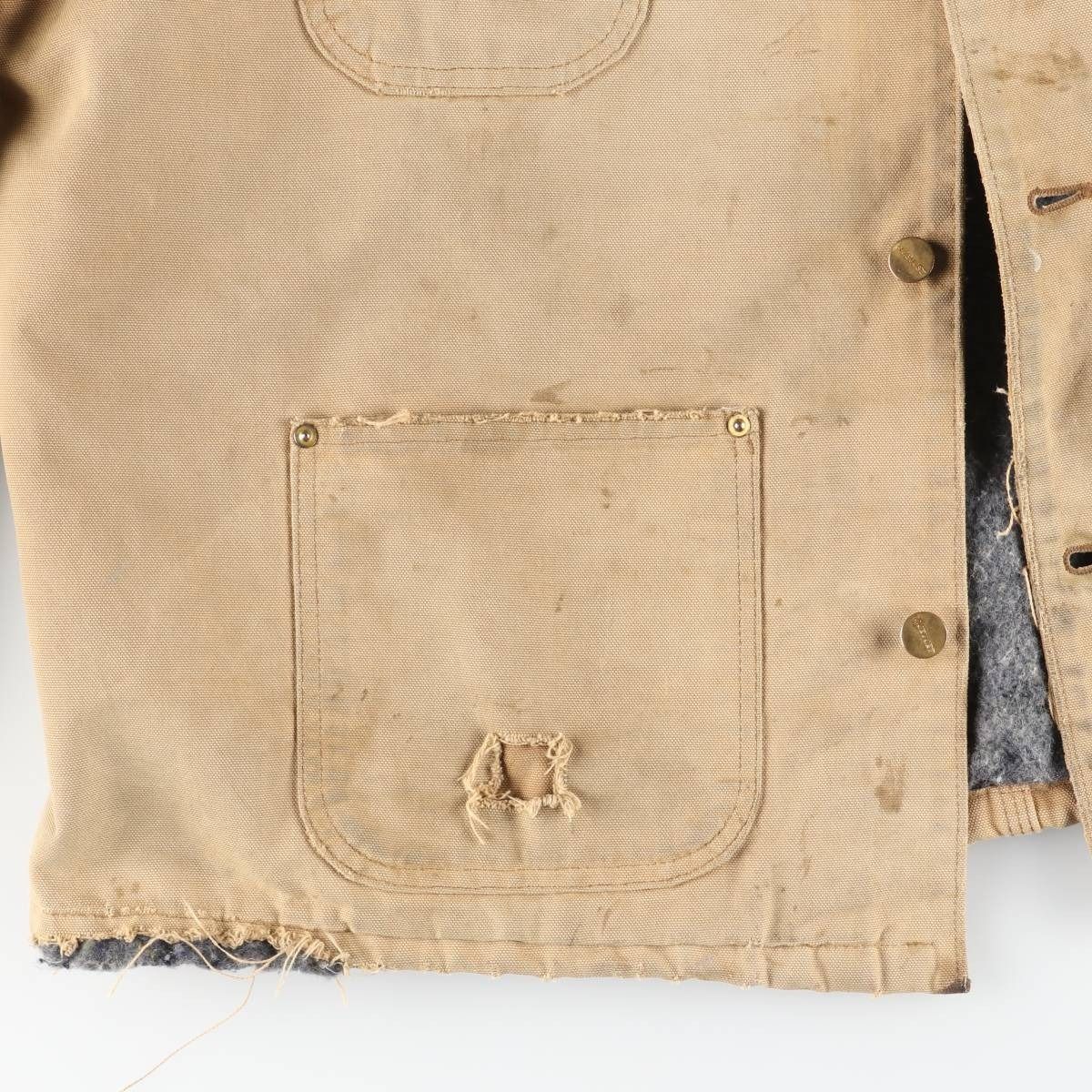 古着 カーハート Carhartt ミシガンチョアコート ダックカバーオール