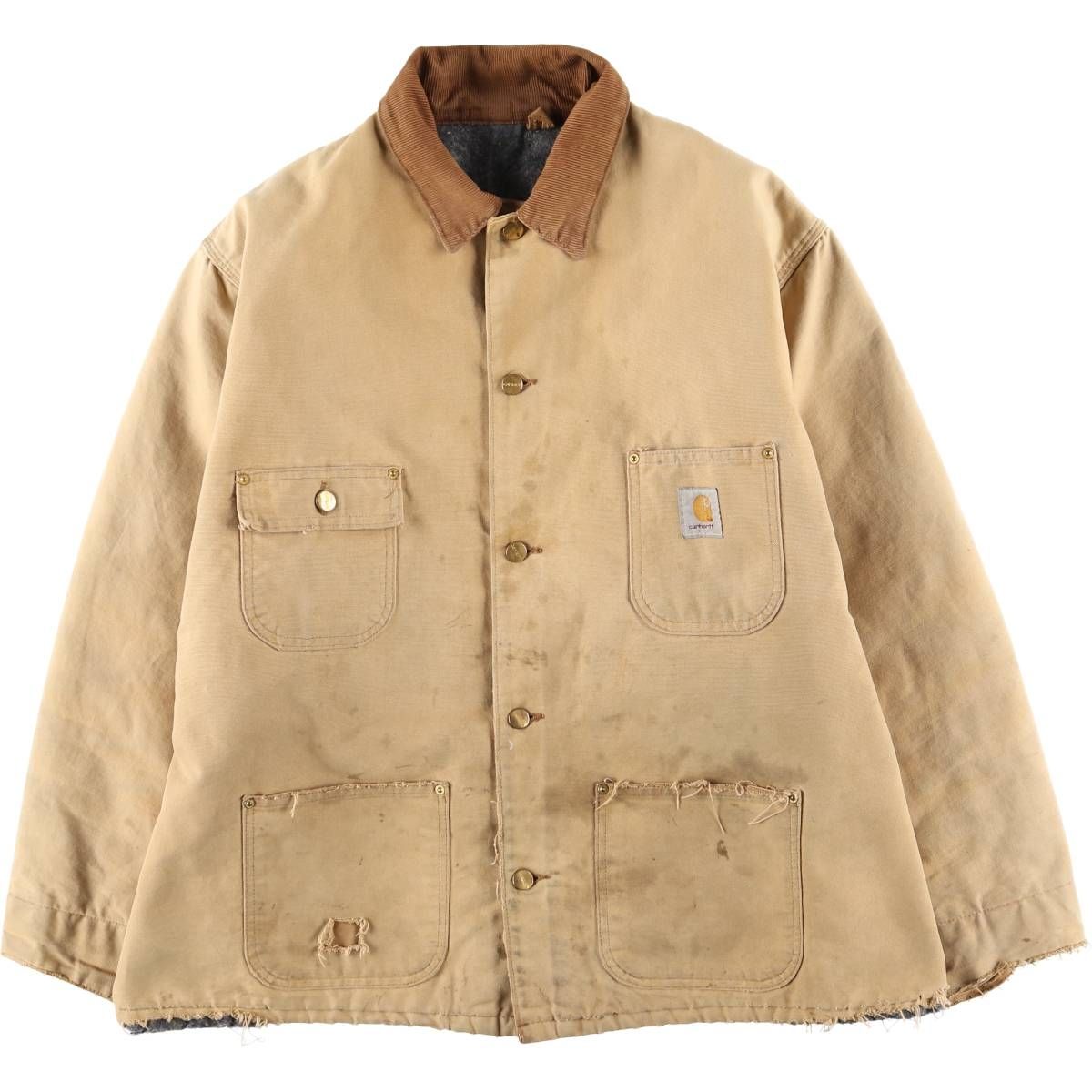 古着 カーハート Carhartt ミシガンチョアコート ダックカバーオール