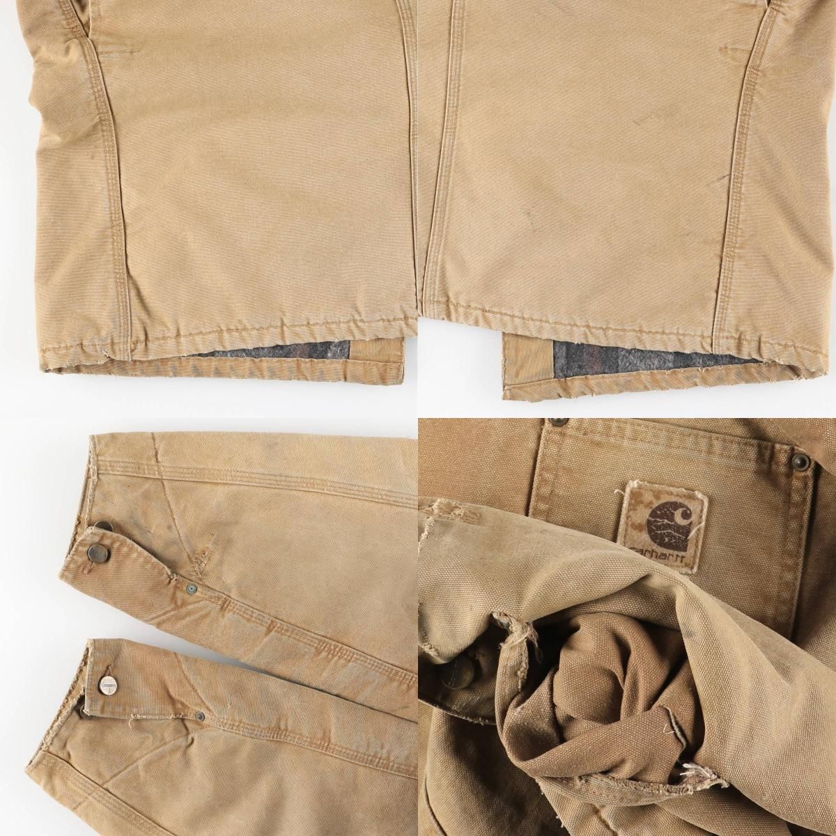 古着 カーハート Carhartt ミシガンチョアコート 中綿入り ダック