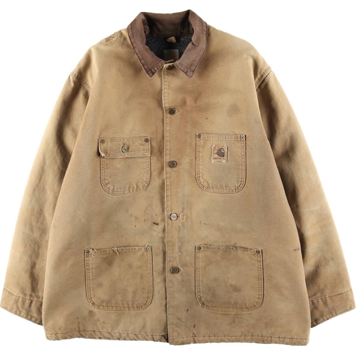 古着 カーハート Carhartt ミシガンチョアコート 中綿入り ダック