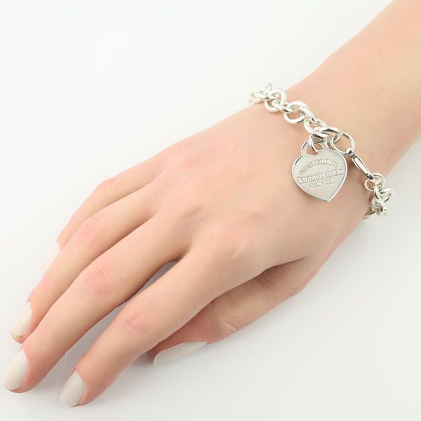 TIFFANY ティファニー ブレスレット リターントゥ ラウンド タグ TIFFANY ティファニー ブレスレット リターントゥ ラウンド タグ